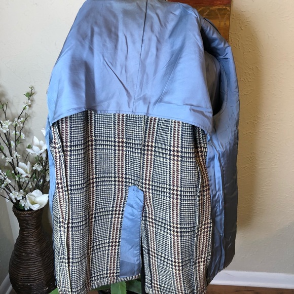 The Andover Plaid Oversized Unisex Blazer Large - Picture 11 of 11